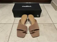 新品【MOLLINI】RING SANDAL防汚コート裏張り済30,470円相当のサムネイル