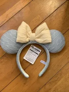 ミニーちゃんカチューシャ水色