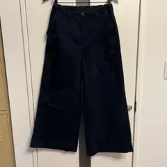 RCWB ロデオ ロデオクラウンズ ネイビー コットン ワイドパンツ 総ゴム F