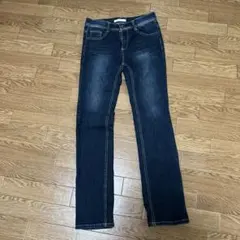 Valman ダークブルー スリムフィットデニム