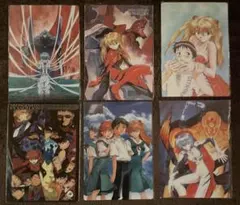 エヴァンゲリオン　下敷き　6枚セット