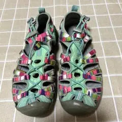 【靴値下げ中‼️】KEEN キッズサンダル /マルチカラー★21㎝