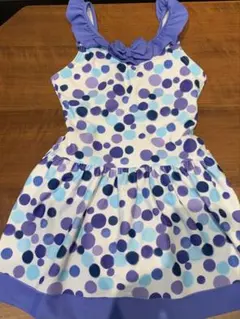 マザウェイズ　水玉模様 ワンピース水着 140cm