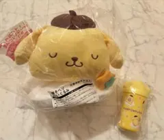 サンリオ　当たりくじ　一番くじ　ポムポムプリン　ラストワン賞+タンブラー　セット