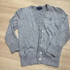 子供用　Ralph Lauren カーディガン 120 グレー