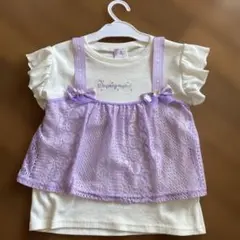 半袖➕ビスチェ　セット　サイズ130 しまむら購入