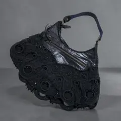 00s archive one shoulderbag fringe y2k