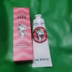 ロクシタンL'OCCITANE　スヌーピーSNOOPYコラボ　ハンドクリーム新品