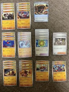 【ポケカ】 闘タイプ　進化ライン　デッキパーツ　(メガジガルデ)