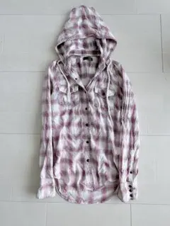 Goa plaid shirt with hoodのサムネイル