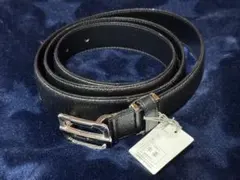 未使用品 Christian Dior MONSIEUR ベルト 牛革 ブラックのサムネイル