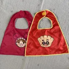 アンパンマンマント　あかちゃんまんとくりーむぱんだちゃん