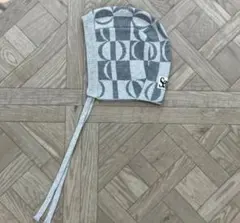 【美品】semon PATTERN JAGGARD BONNET