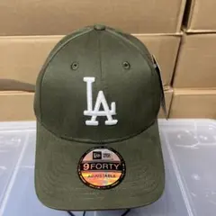 ニューエラ New Era LAロゴ オリーブ キャップ 9FORTY