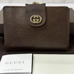 超良品‼️ グッチ　GUCCI オールドグッチ　財布　折り財布　がま口