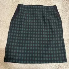 チェック ミニスカ