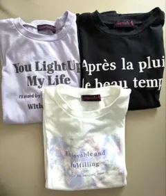 【LOVEtoxic 】半袖Tシャツ　3枚セットのサムネイル