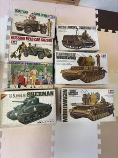 戦車他プラモデルまとめ買い用④のサムネイル
