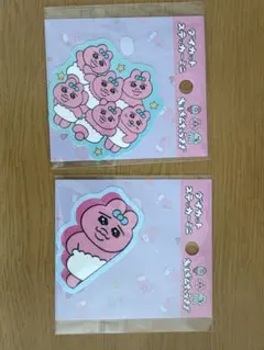 おぱんちゅうさぎ　ステッカー2枚セット
