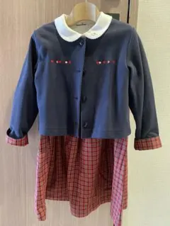 値下げ！ familiar カーディガン、ワンピース、ブラウスセット 110cm