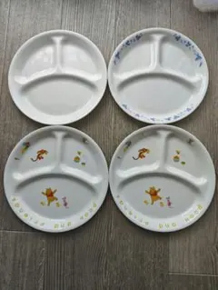 コレール ランチプレート 4枚セット 26cmのサムネイル