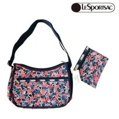 ✨極美品/タグ付✨LeSportsac ショルダーバッグ 小花柄 ポーチ付