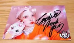 嶋野花 サイン 色紙 嶋野花 サイン 色紙