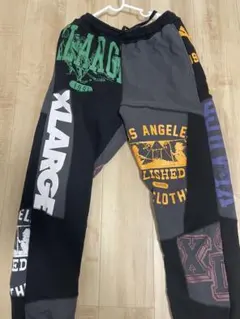 XLARGE パッチワーク スウェットパンツのサムネイル