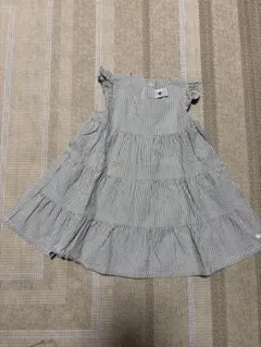 PETIT BATEAU ストライプ ティアードワンピースのサムネイル