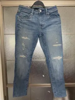 UNIQLO ダメージ加工 ジーンズ