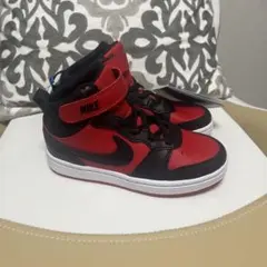 新品　NIKE COURT BOROUGH LOW MID2 18cm新品箱無