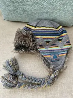 BURTON ファーデザイン 帽子　パイロットキャップ