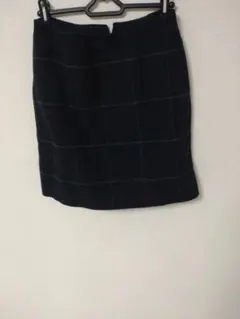 【未使用】UNIQLO チェック柄タイトスカート