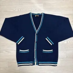 La meilleure Note ネイビー ボーダーカーディガン