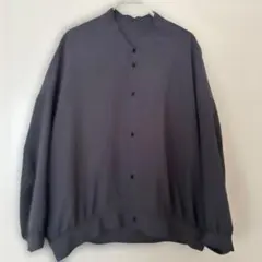 ノーカラー ブルゾン