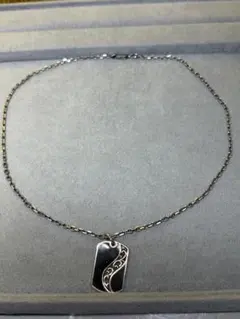 スワール模様 ネックレス 約45cm