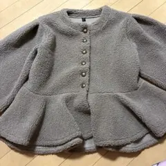美品ラジエムボアジャケットブラウン