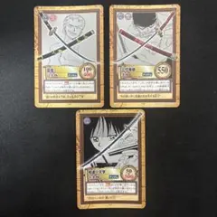 ONE PIECE カードダス 和道一文字 三代鬼徹 雪走 3枚 - メルカリ