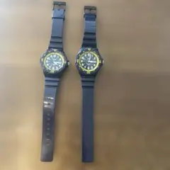 CASIO G-SHOCK 腕時計 ブラック/イエロー　2個セット