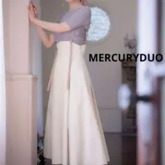 マーキュリーデュオ　2WAYサスペンダーツイルスカート　MERCURYDUO M