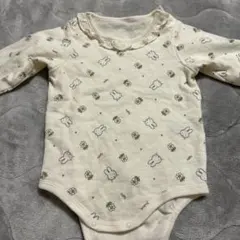 ベビー ロンパース 80cm ミッフィー お花 綿100%