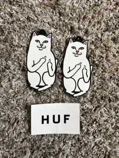 RIPNDIP HUF ステッカー 3枚セットのサムネイル