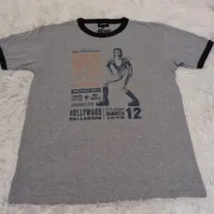 BEAMS David Bowie リンガーTシャツ グレー Mサイズのサムネイル