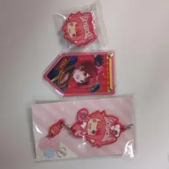 すとぷり　莉犬 キーホルダー　フラッグキーホルダー　クリップ