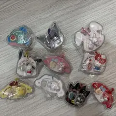 サンリオキャラクターズ　パッケージチャーム　シークレットつき全10種　コンプ