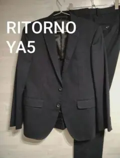 洋服の青山 RITORNO リトルノ YA5 紺 ビジネススーツ 会社員 仕事服のサムネイル