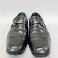 GUCCI トムフォード期 メタルプレートローファー 41.5E ブラック