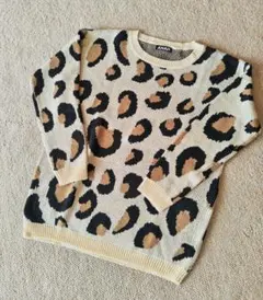 ANAP レオパード柄 ニット