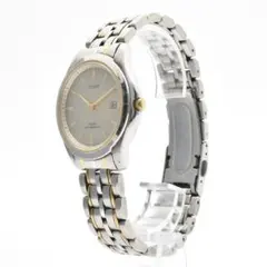 美品 稼働品 CITIZEN シチズン メンズ腕時計 フォルマ コンビ