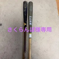ZETT 硬式木製バット BWT14515 Maple 001 - メルカリ
